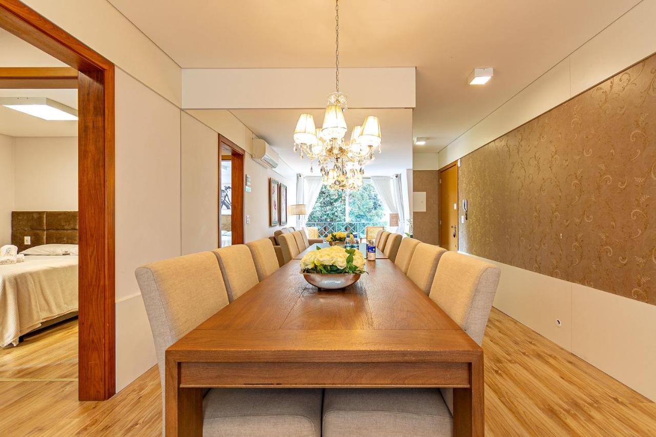 Rosa Apartamento Luxo No Centro Gramado Apartman Kültér fotó
